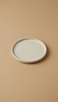 Ceramic Round Coaster Smooth Glaze