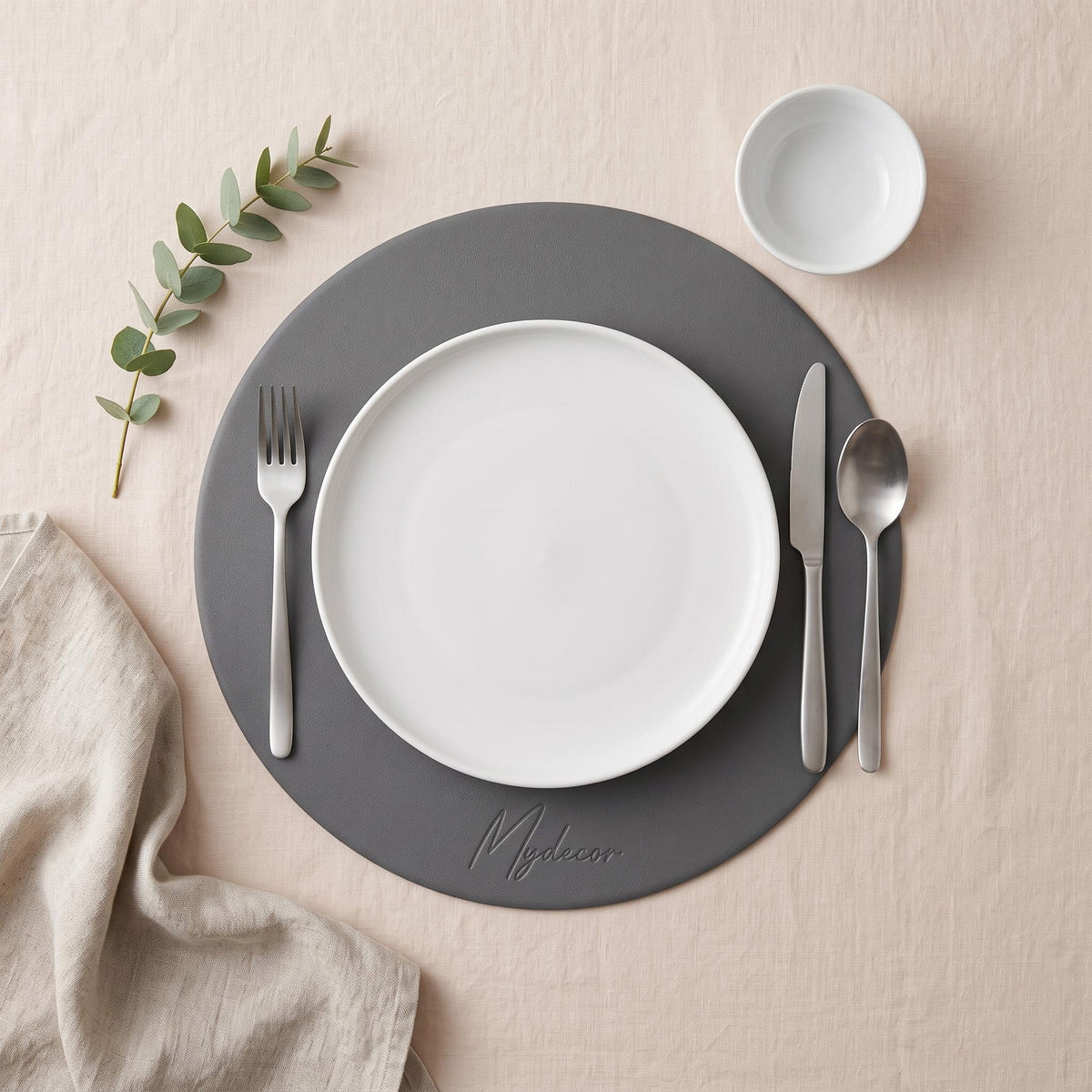 Dark Grey Placemat - MyDecor