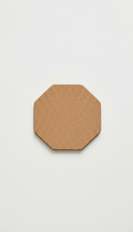 Cork Hexagonal Coaster Natural Texture