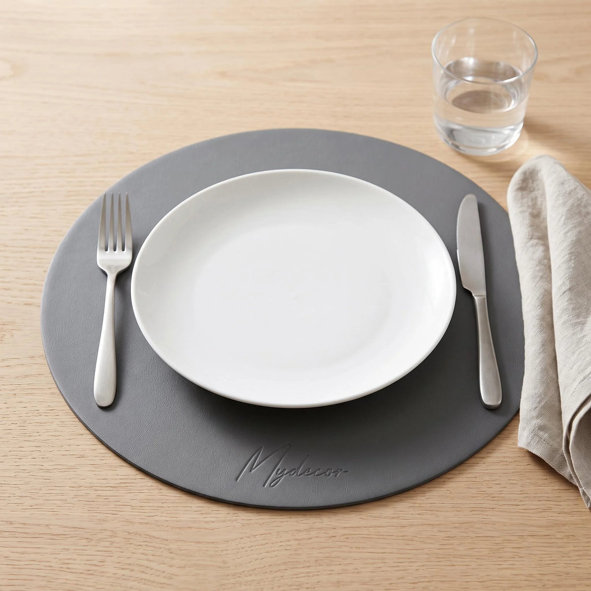 Dark Grey Placemat - MyDecor